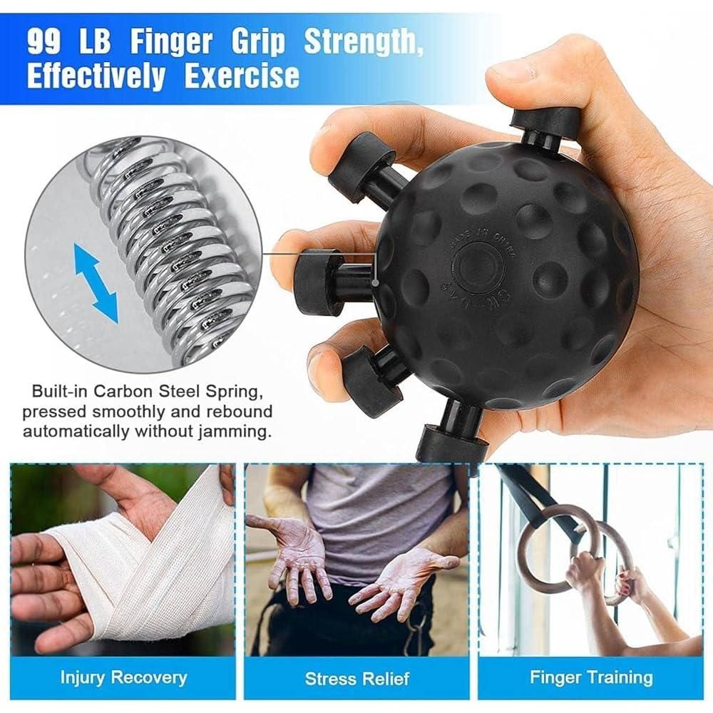 "Premium Finger & Hand Strengthener Grip – Build Power, Flexibility & Endurance